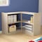 Flash Furniture Bright Beginnings Commercial Grade 2 Tier Wooden Classroom Open Corner Storage Unit, Safe MK-KE24046-GG - alternate 2